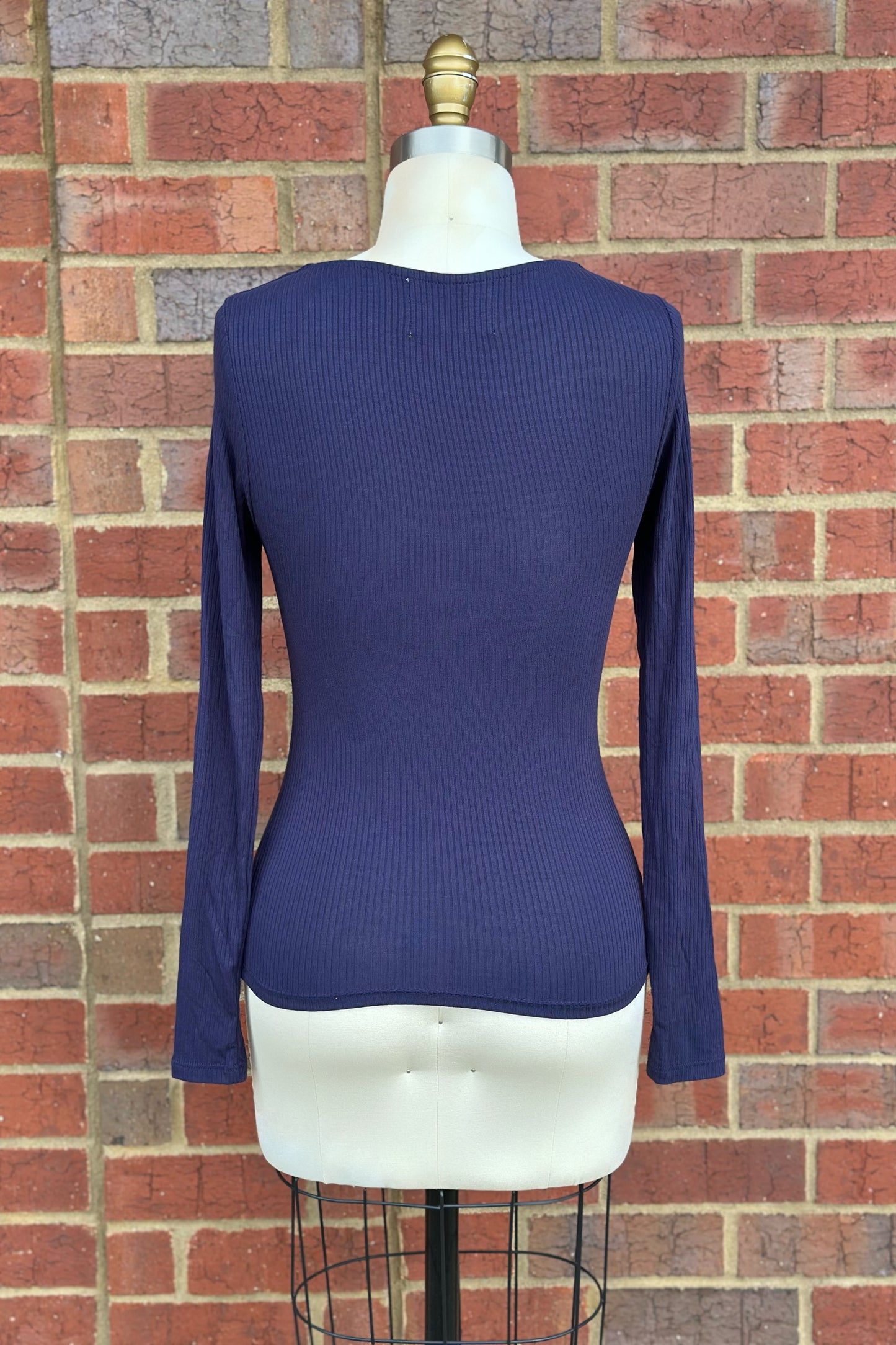 Daisy Double Layer Thermal in Navy