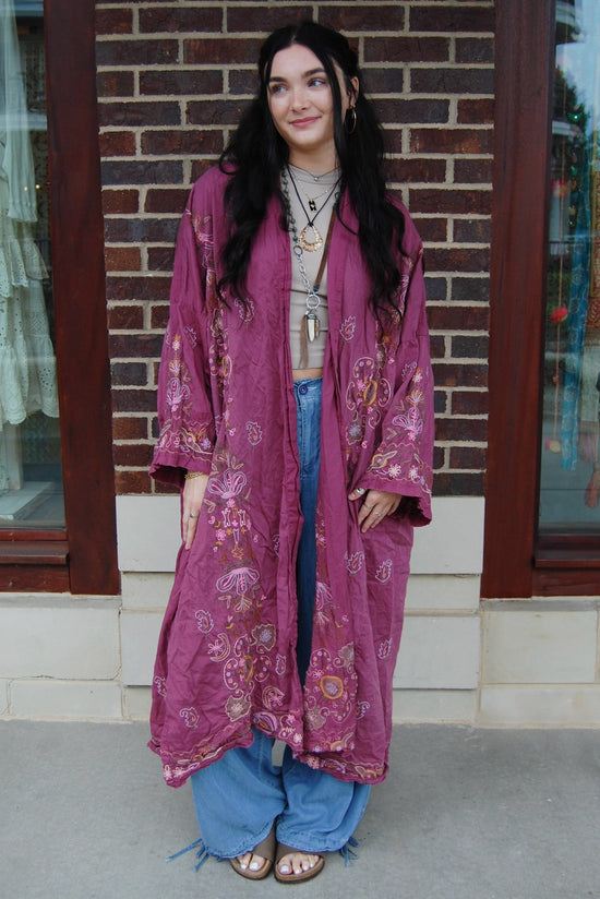 Magnolia Pearl Embroidered Belinay Jacket in Covet