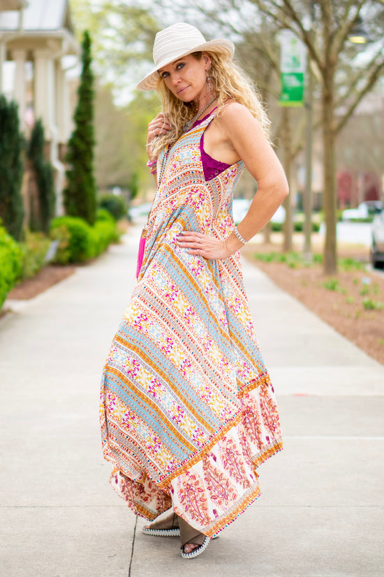 Load image into Gallery viewer, The Jules Dress in Ivory - SpiritedBoutiques Boho Hippie Boutique Style Dress, Angie
