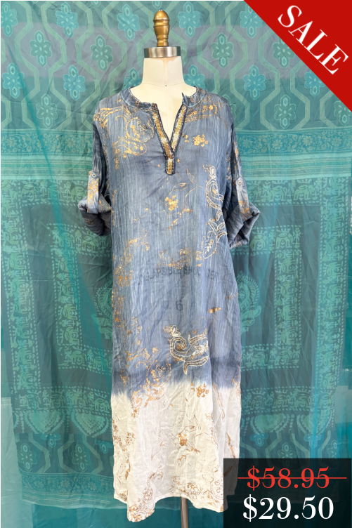 Final Sale Samira Dress in Navy