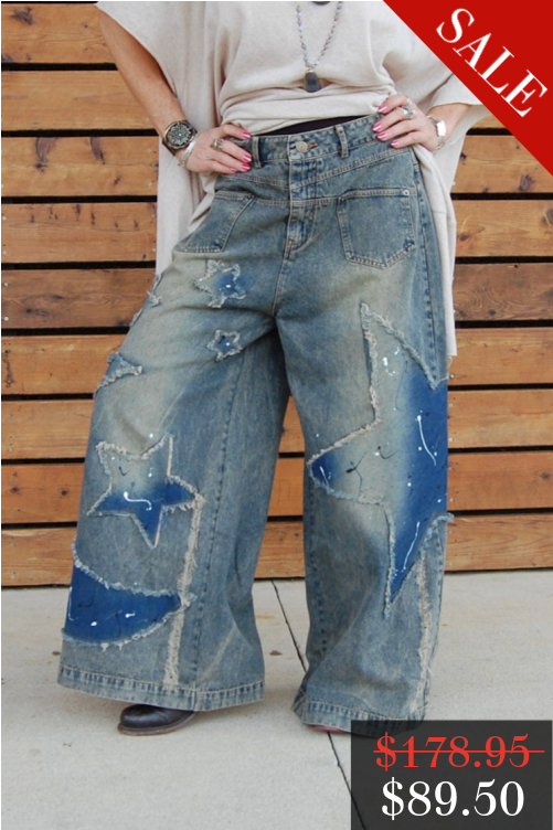 FINAL SALE Midnight Sky Jeans In Dark Wash