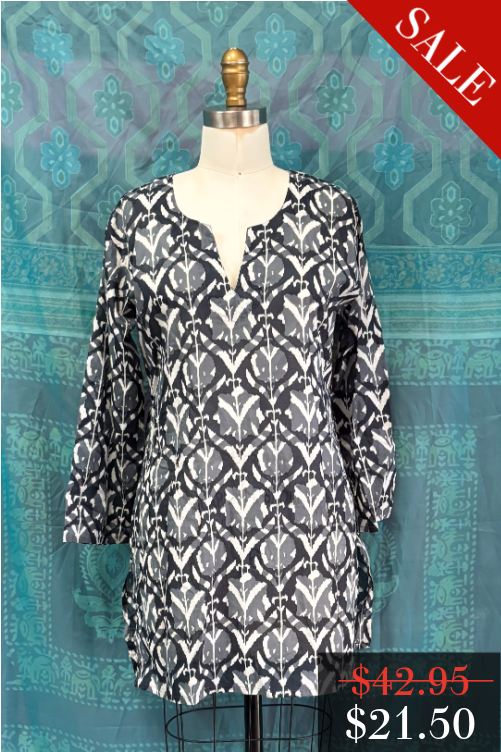 FINAL SALE Addison Tunic in Grey