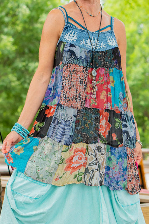 Load image into Gallery viewer, The Briar Dress in Grey - SpiritedBoutiques Boho Hippie Boutique Style Dress, Young Threads
