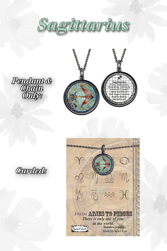 Spirit Lala: Zodiac Pendant Necklace