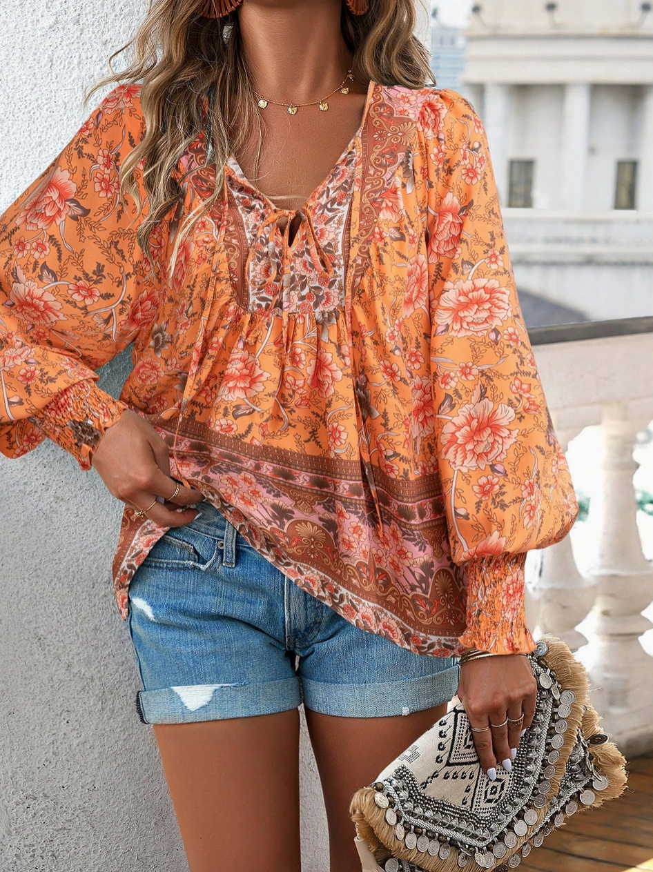The Tamsyn Top in Orange