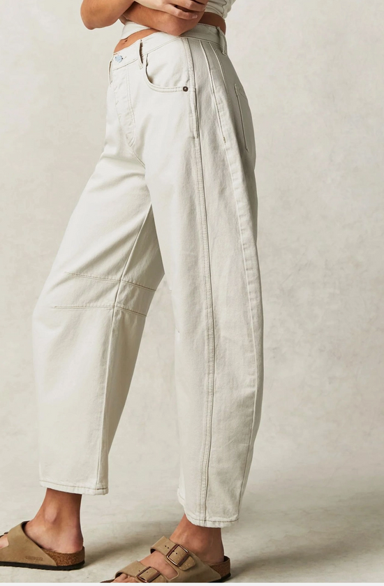 The Nemy Tube Jeans in Ivory