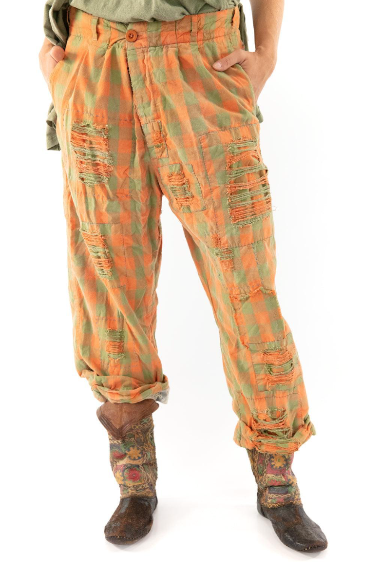 Check Charmie Trousers in Chaser