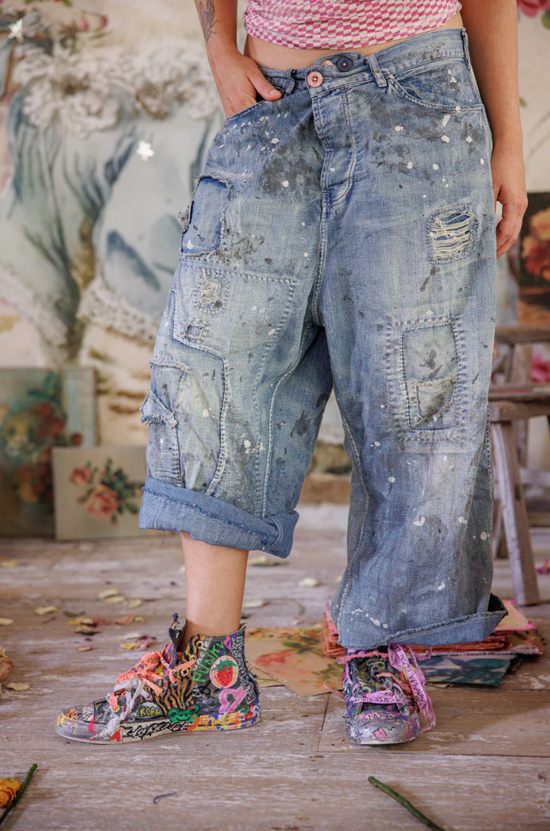 Dani Blues Denims in Washed Indigo