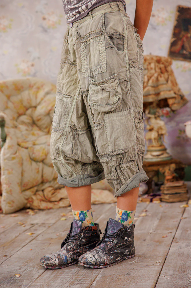 Patchwork Joni Trousers in Peace
