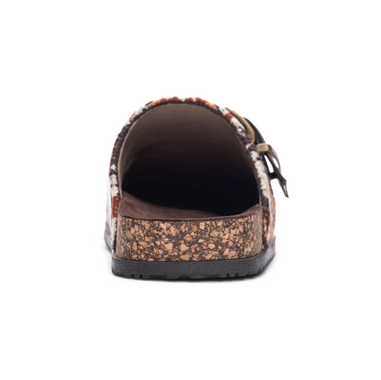 Bunches Casual Clog in Brown Multi