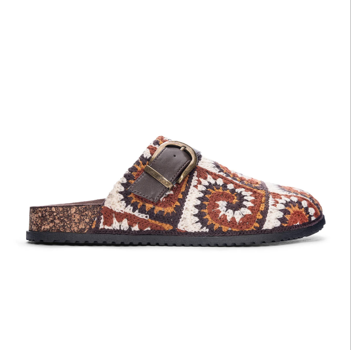 Bunches Casual Clog in Brown Multi