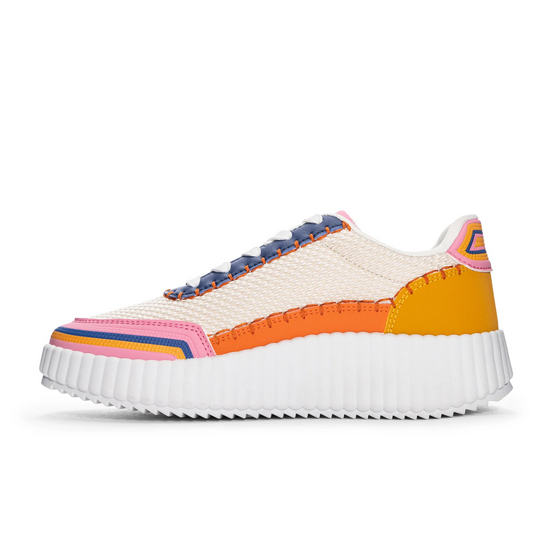 Spirited Mesh Sneaker in Pink Multi