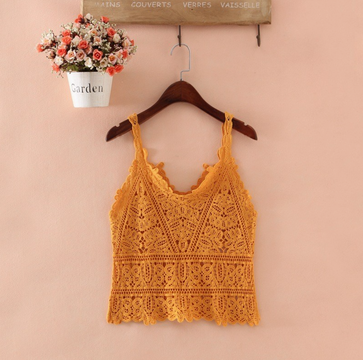 The Grier Halter Top in Yellow