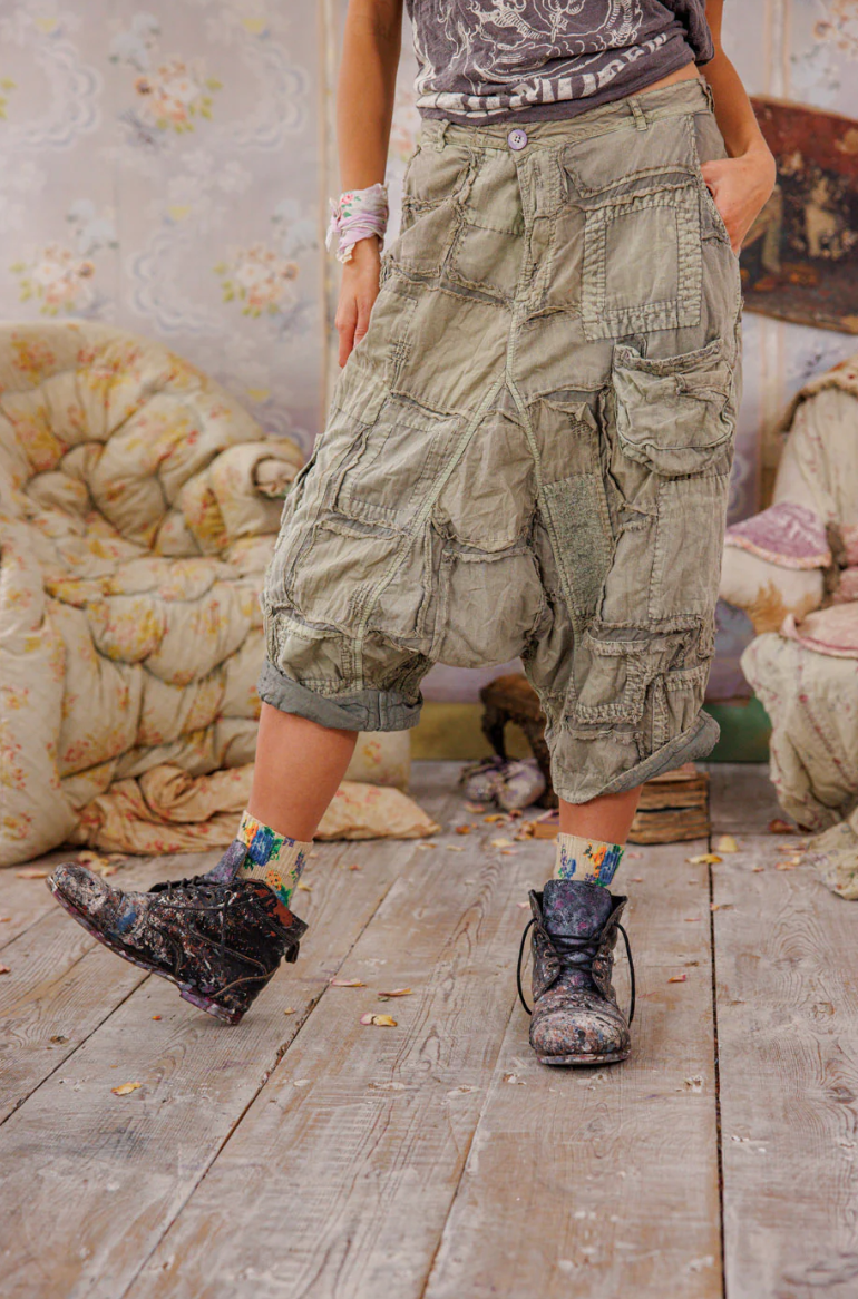 Patchwork Joni Trousers in Peace