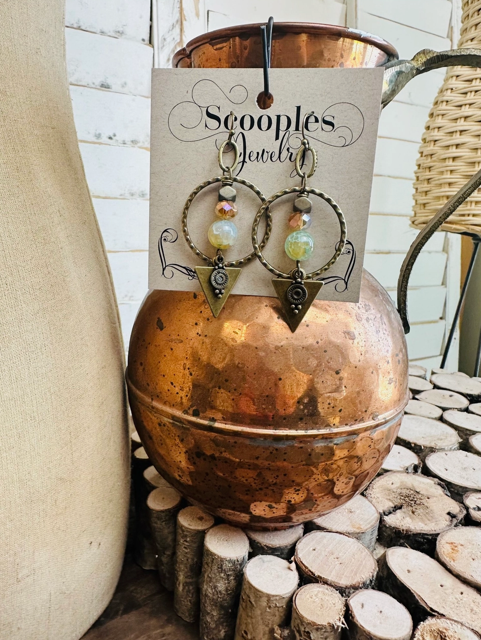 Aqua Canyon Earrings