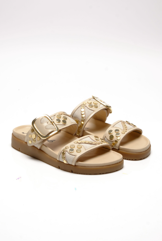 Free People - Revelry Studded Sandal in Plaster