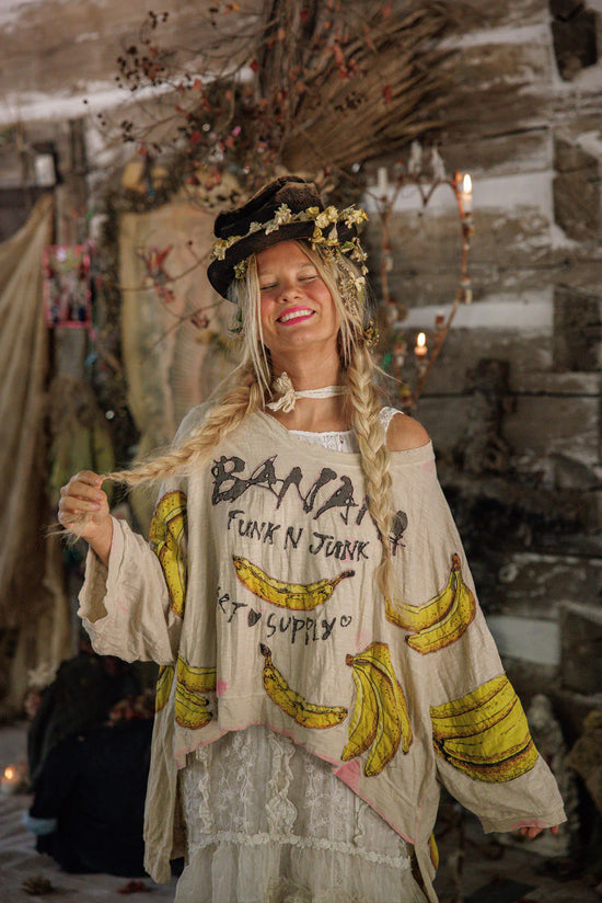 Banana Funk N Junk Hi-Lo Francis Tee in Nala