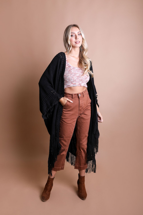 The Julianna Kimono in Black