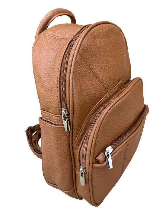 Candi Cowhide Leather Backpack