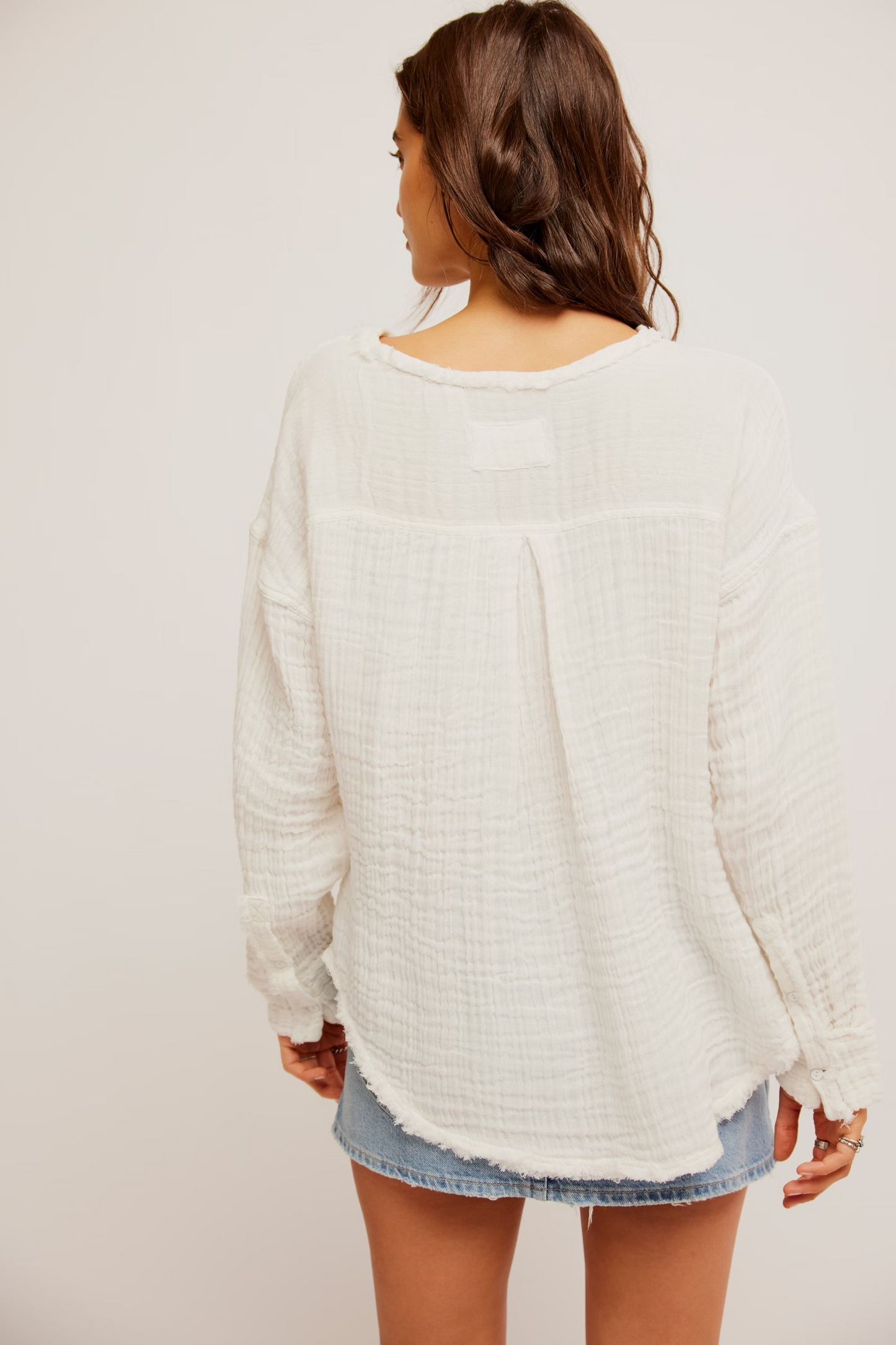 Free People - Easy Sunday Top in Optic White