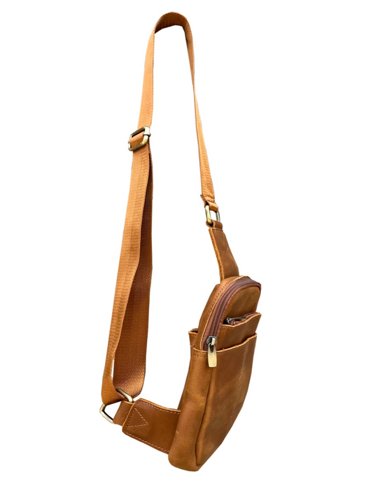 Crazy Horse Crossbody Travel Bag