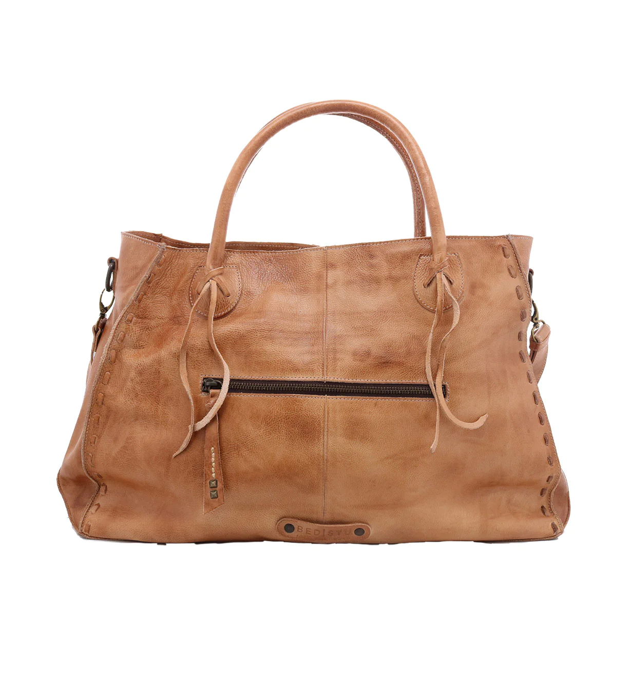 Bed Stu Rockaway Handbag in Tan Rustic