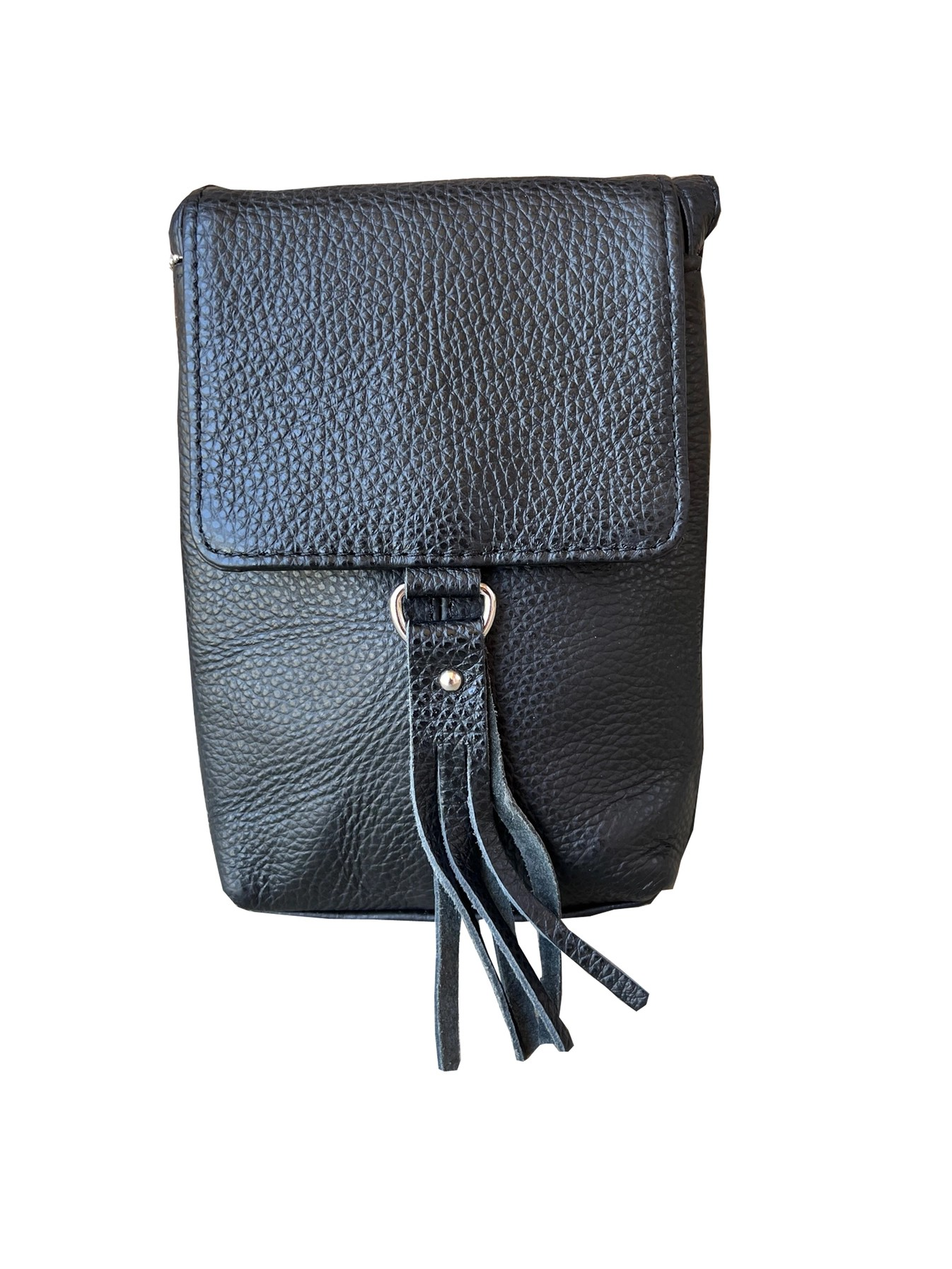 Fiona Flap Leather Crossbody