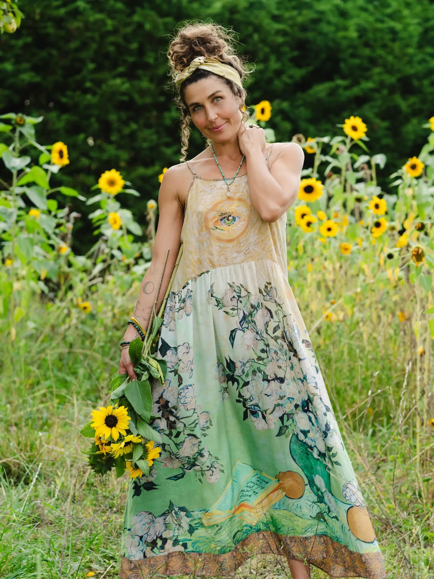 I Paint My Dream Slip Dress