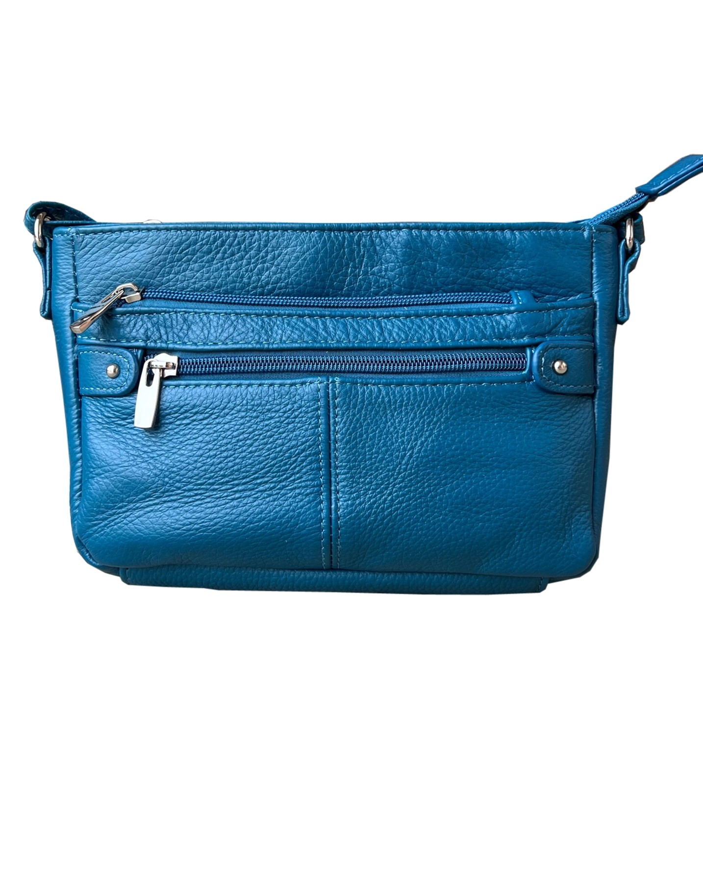 Sandra Square Leather Crossbody