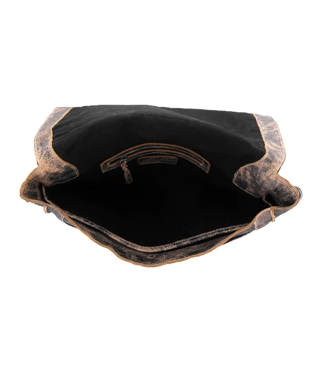 Bed Stu Hampton II Handbag in Black Lux - SpiritedBoutiques Boho Hippie Boutique Style Hand Bag, Bed Stu
