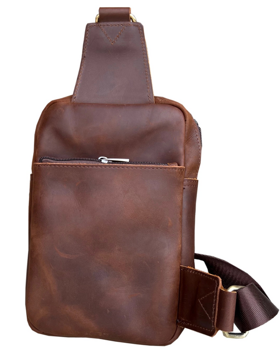 Crazy Horse Crossbody Travel Bag