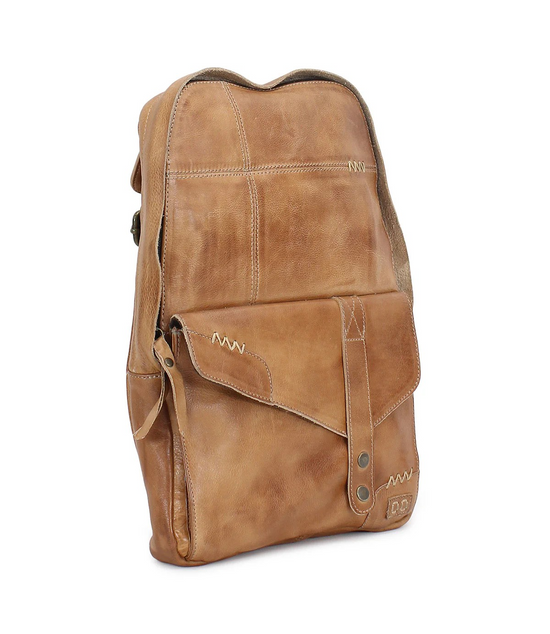 Bed Stu Boss Backpack in Tan Rustic