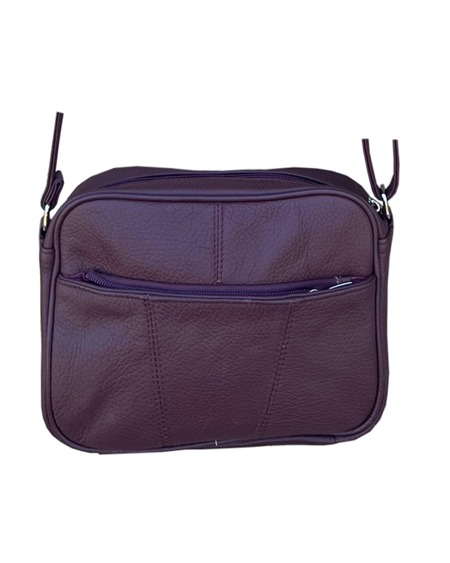 Addi Crossbody Pocket Bag in Wine