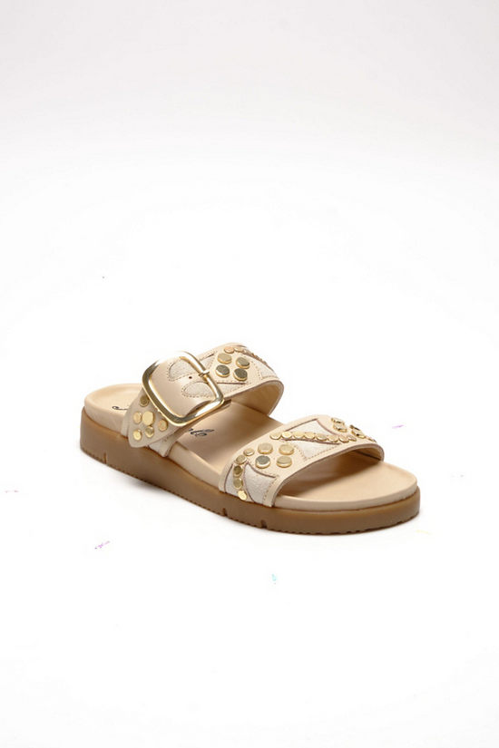 Free People - Revelry Studded Sandal in Plaster