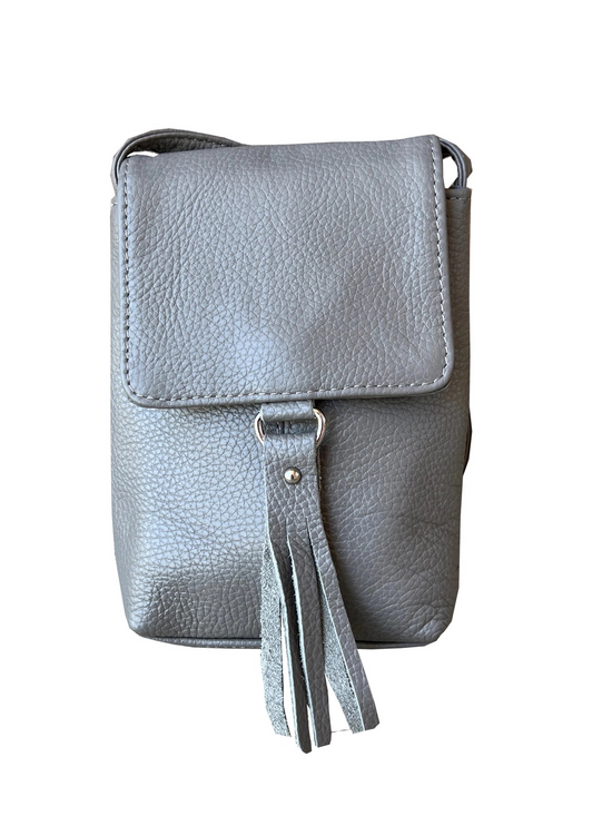 Fiona Flap Leather Crossbody