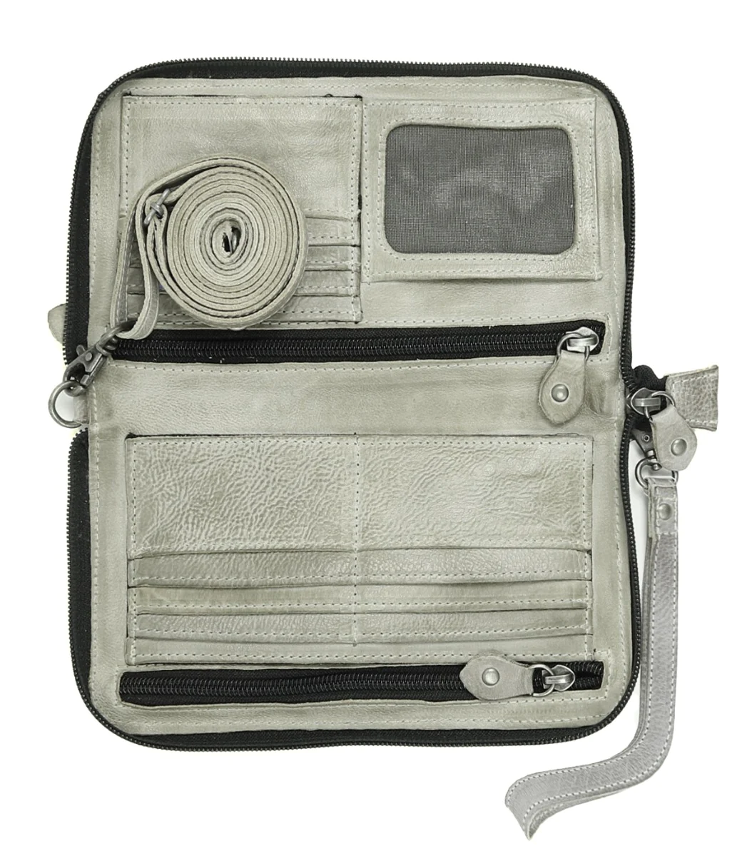 Bed Stu Templeton II Wallet in Alkaline Icicle Rustic - SpiritedBoutiques Boho Hippie Boutique Style Bag, Bed Stu