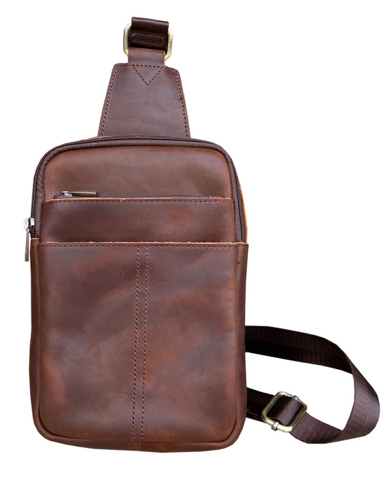 Crazy Horse Crossbody Travel Bag