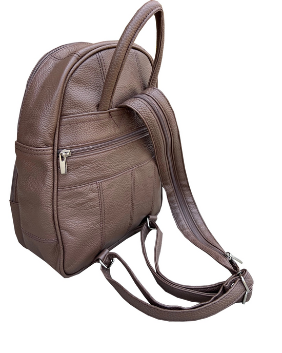 Candi Cowhide Leather Backpack