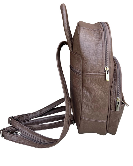 Candi Cowhide Leather Backpack